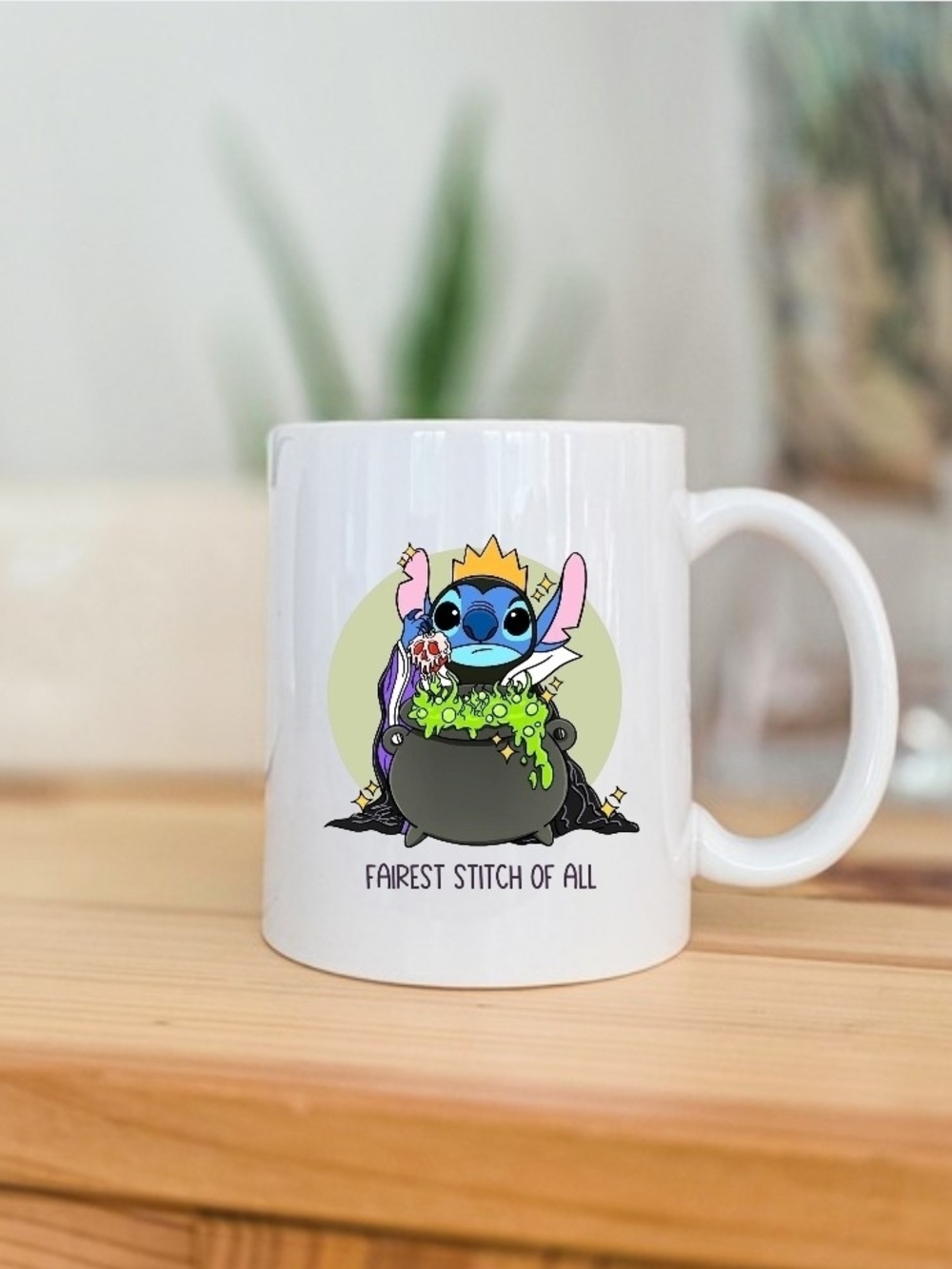 Stitch 'Fairest Stitch of All' Coffee Mug